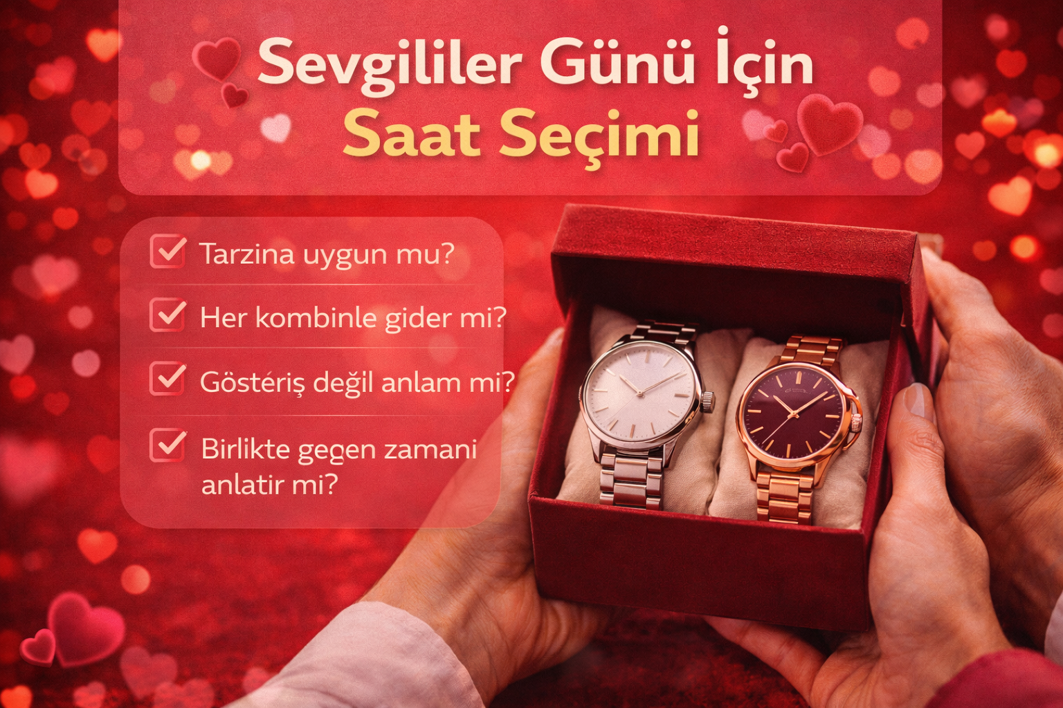 Sevgililer Günü İçin Saat Seçimi