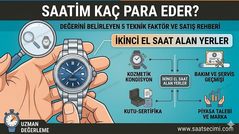 İkinci El Saatinizi Değerinde Satın: En Güvenilir Kanallar ve Satış Rehberi