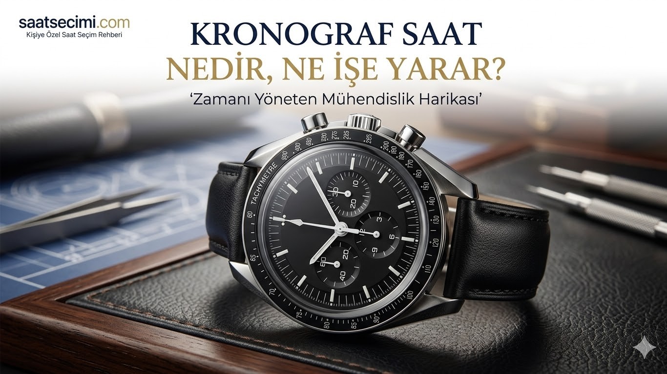 Kronograf Saat Nedir? Ne İşe Yarar? Kullanım Rehberi