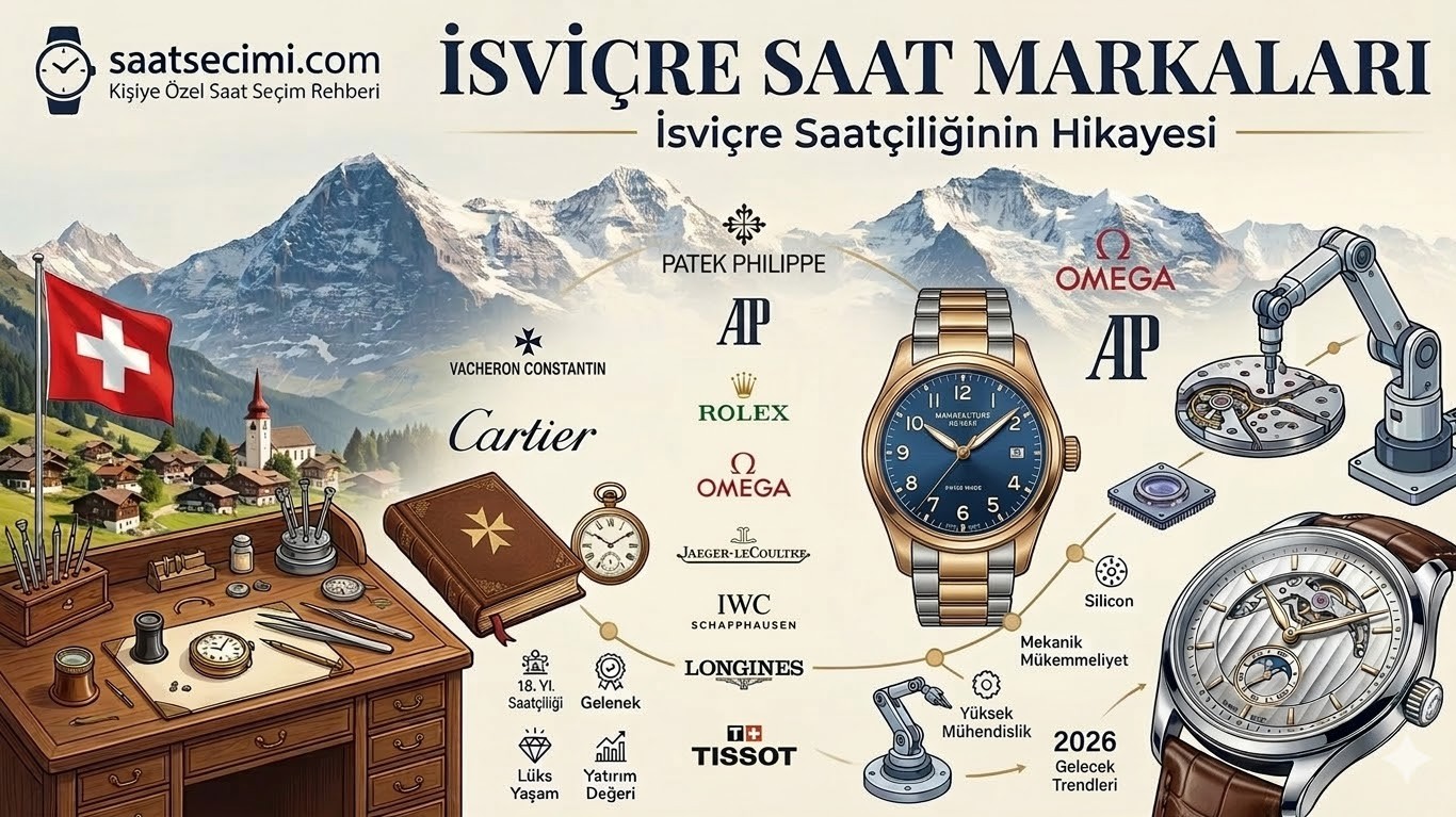 İsviçre Saat Markaları - İsviçre Saatçiliğinin Hikayesi