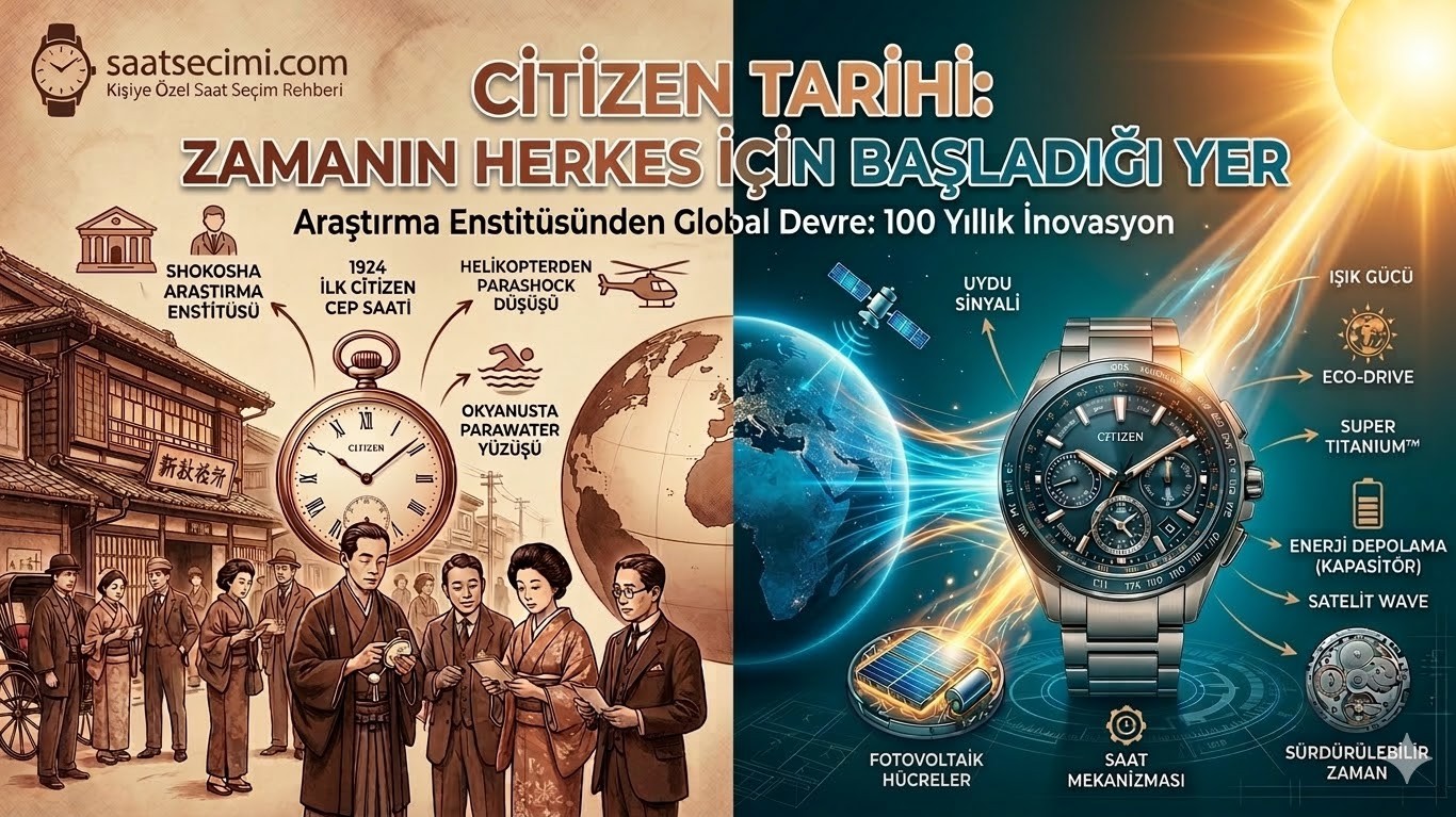 Citizen Saatlerin Tarihçesi: Bir Japon Efsanesi