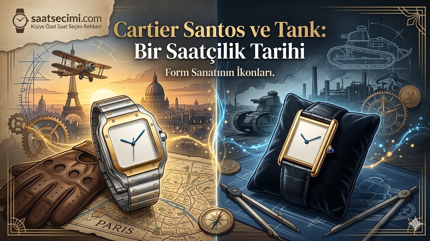 Cartier Santos ve Tank: Saatçilik ve Mücevher Bir Arada