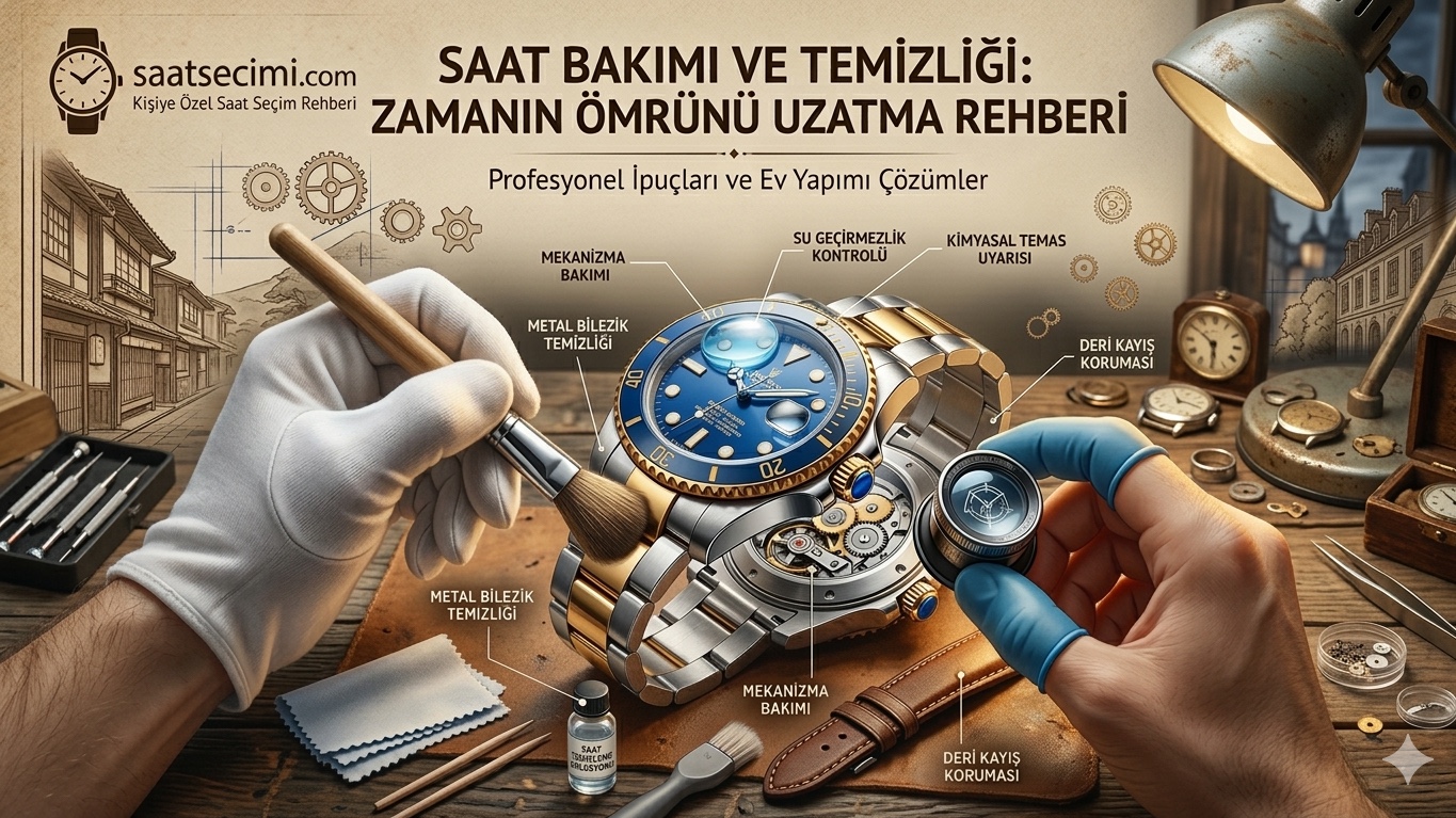 Saat Bakımı ve Temizleme Nasıl Yapılır?