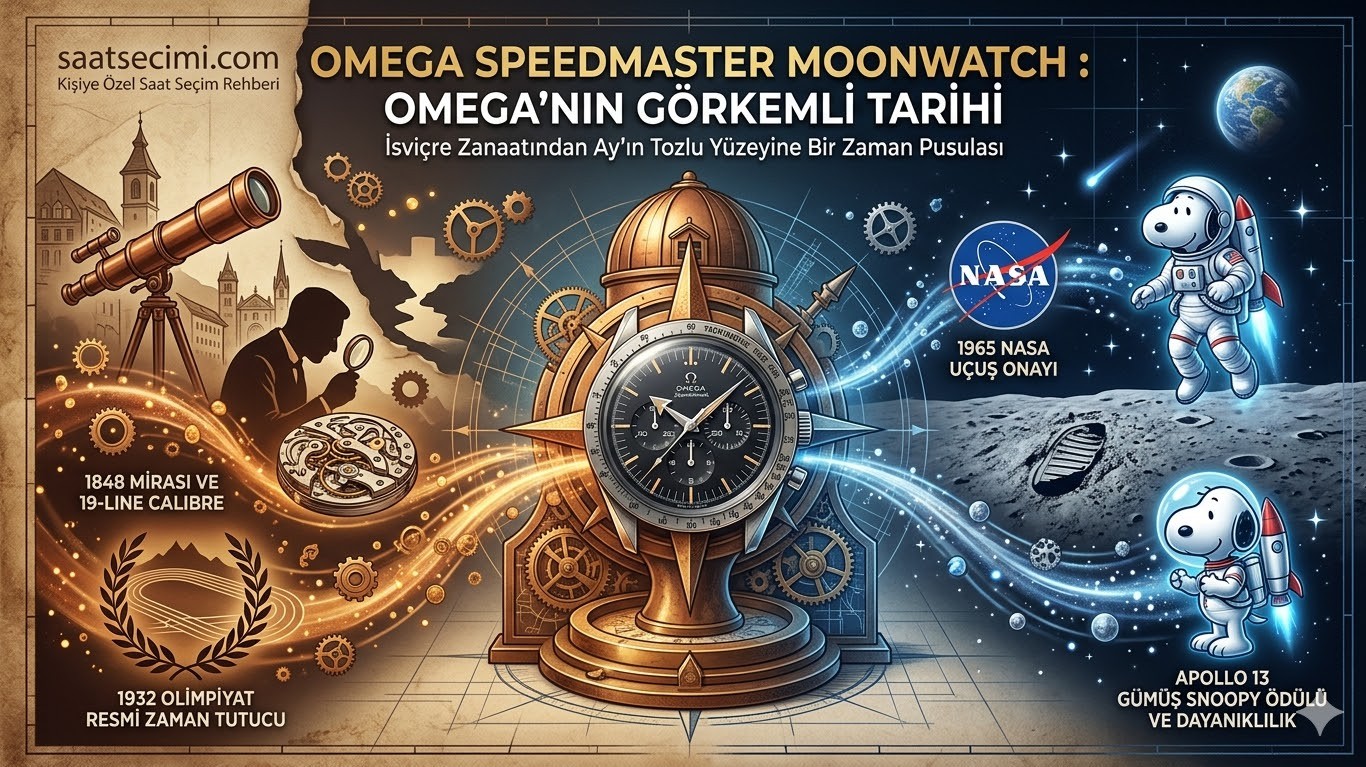Omega Speedmaster Moonwatch : Omega’nın Görkemli Tarihi