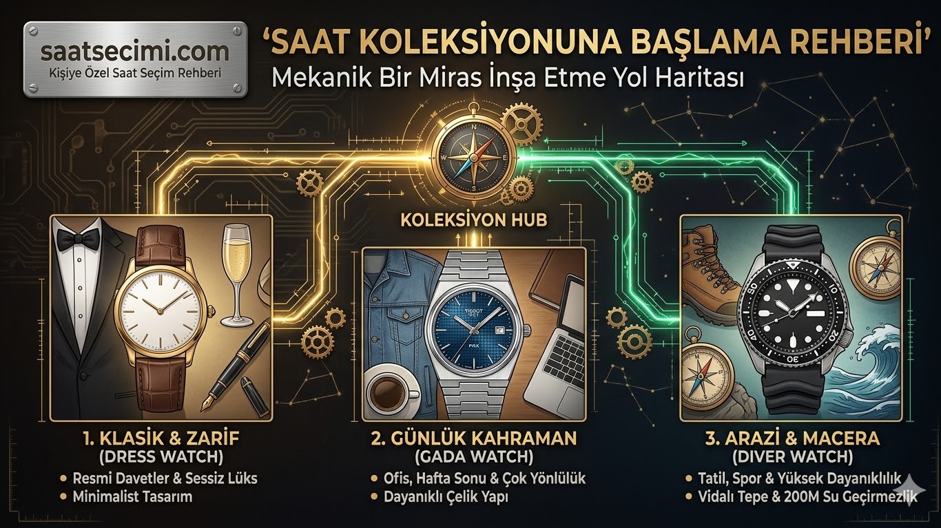 Saat Koleksiyonu Yapmak: Yeni Başlayanlar İçin Rehber