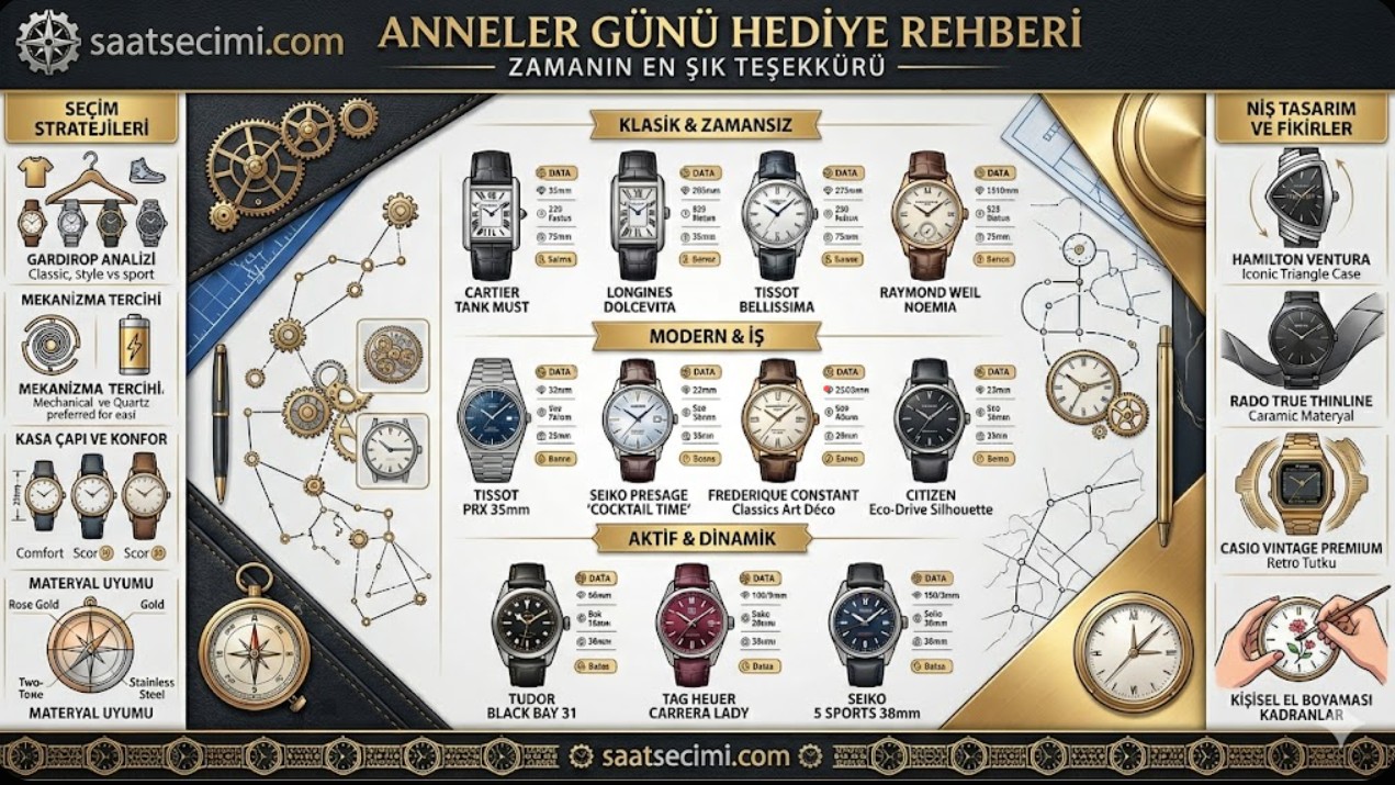 Anneler Günü Hediyesi Olarak Hangi Saat Alınır?