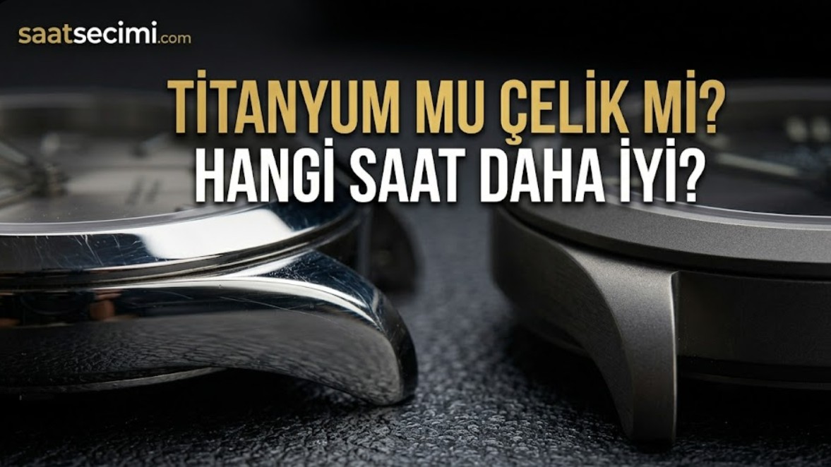 Titanyum mu Çelik mi? Hangi Saat Daha İyi?