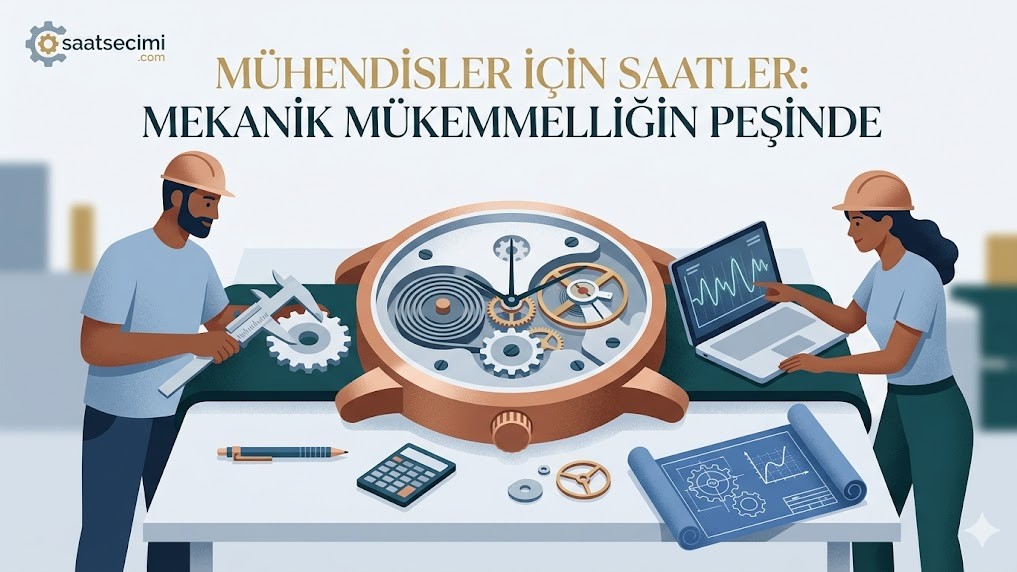 Mühendisler için Saatler: Şıklıktan Mekanik Mükemmelliğe