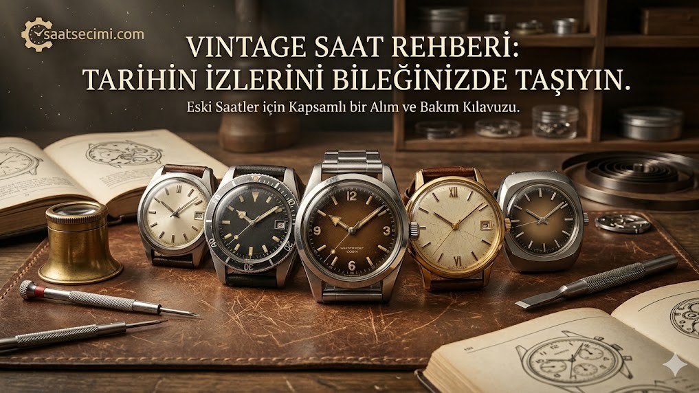 Vintage Saat Alınır mı? Eski Saat Koleksiyonculuğuna Giriş Rehberi