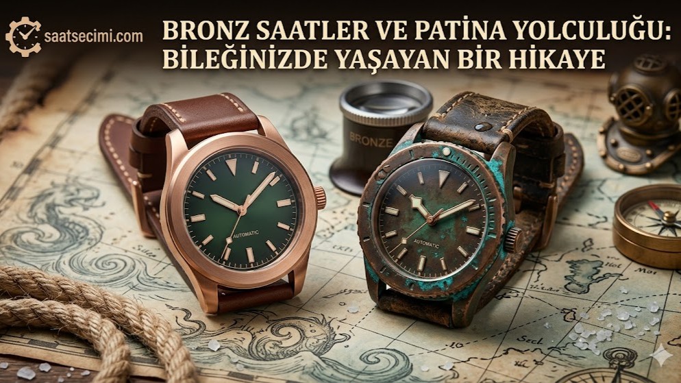 Bronz Saat ve Patina