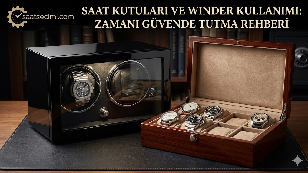 Saat Kutusu ve Winder Kullanımı: Saatleri Güvende Tutma Rehberi