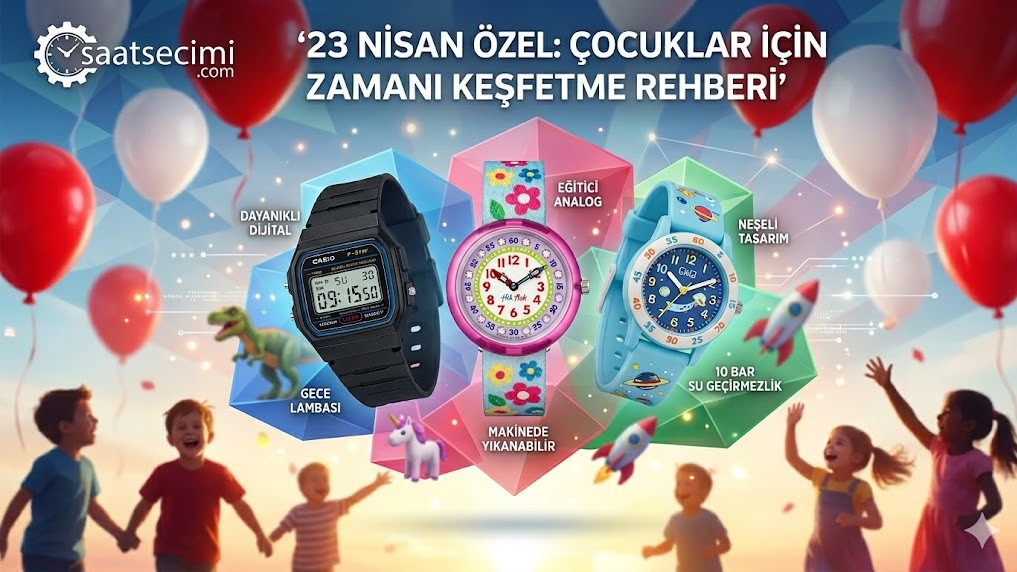 23 Nisan Özel: Çocuklar İçin Kol Saatleri