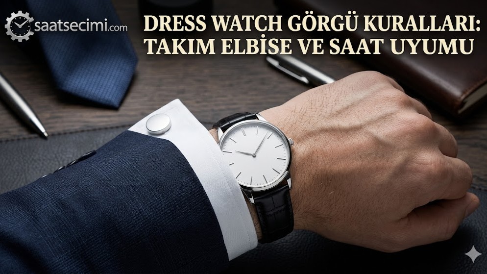 Takım Elbise İle Nasıl Saat Takılır? - Dress Watch Görgü Kuralları