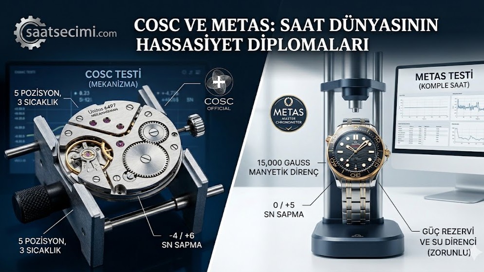 COSC ve METAS Sertifikalı Saat Nedir?