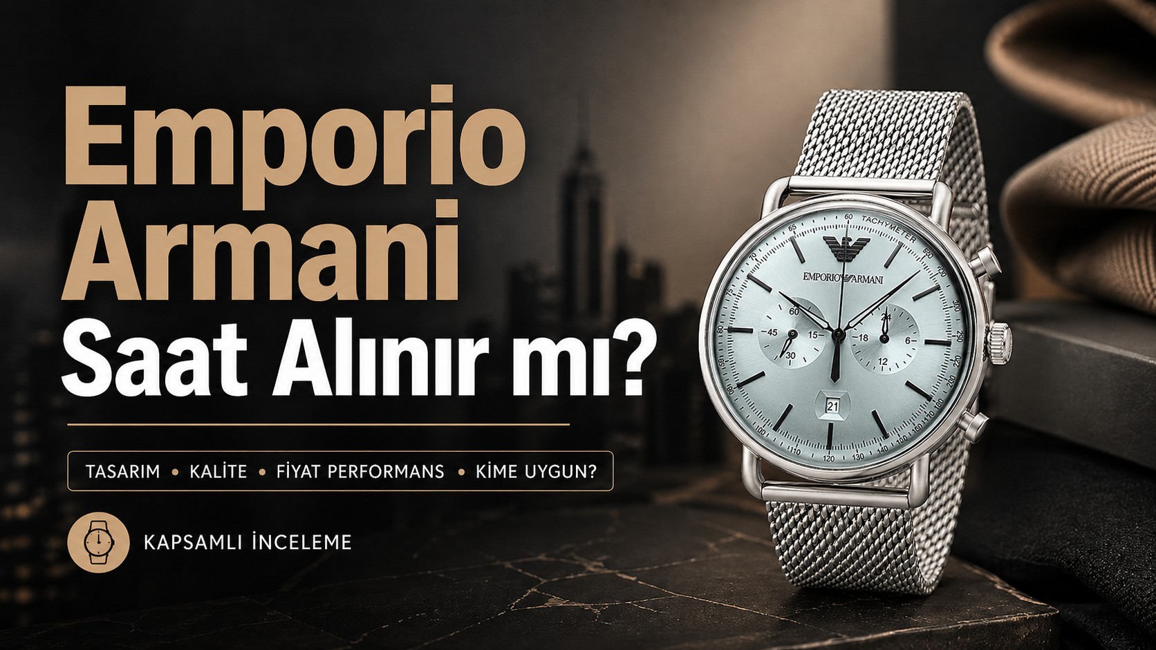 Emporio Armani Saat Alınır mı?