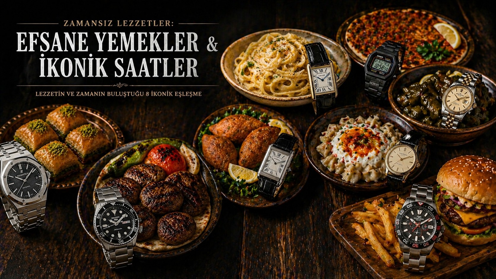 Yemekler Saat Olsaydı - Lezzetin Karakteri ile Zamanın Ruhunu Eşleştirmek
