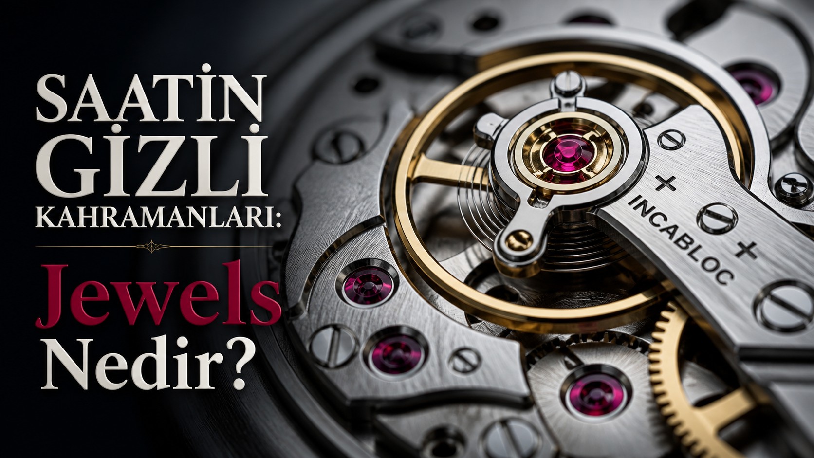 Saatlerdeki Jewels (Taş) Nedir?