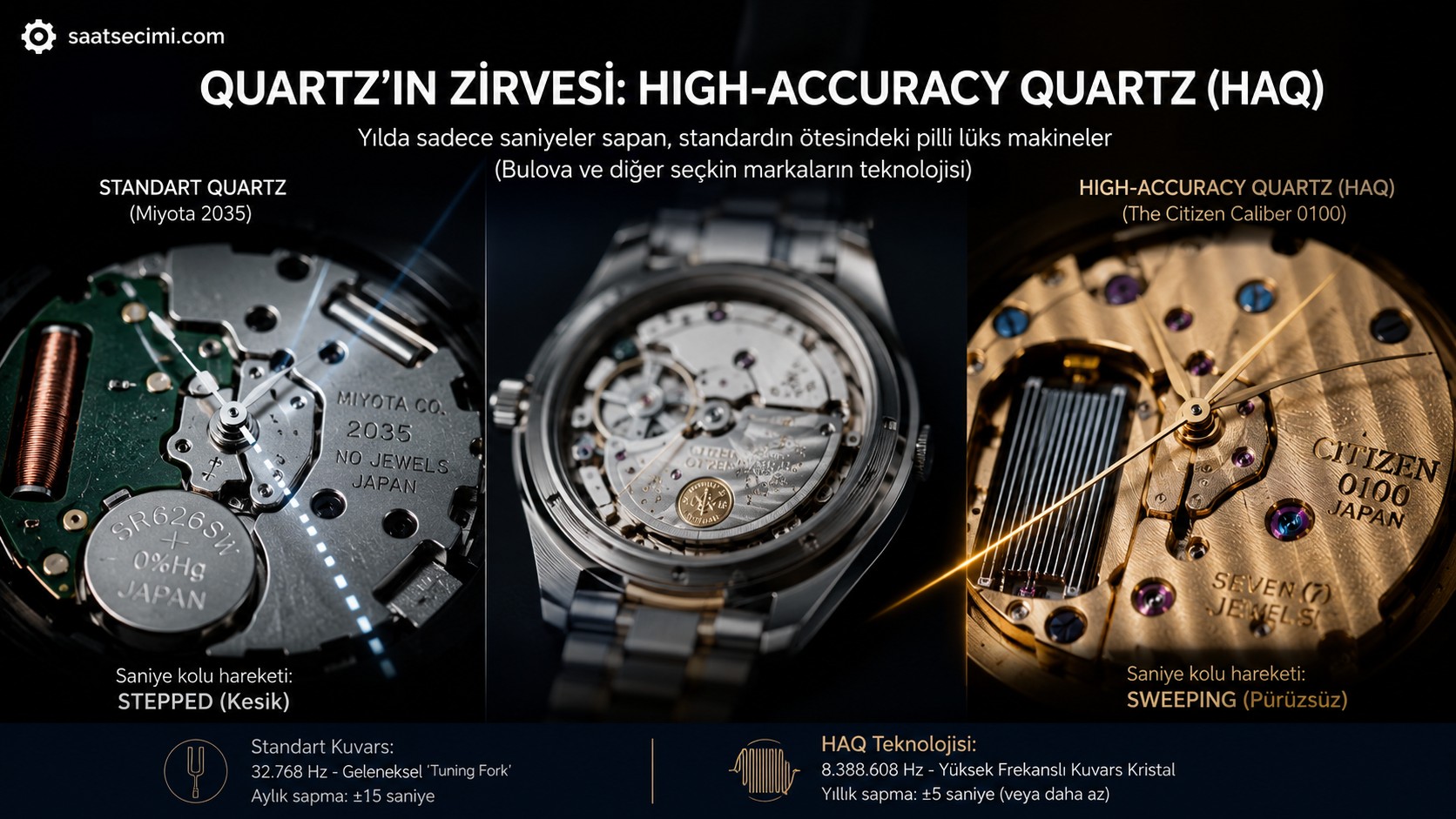High-Accuracy Quartz (HAQ) - Quartz Saatlerin Zirvesi
