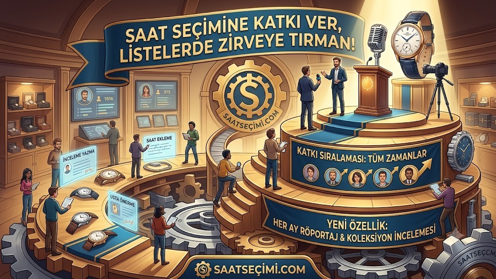 Saat Seçimine Katkı Ver, Listelerde Zirveye Tırman!