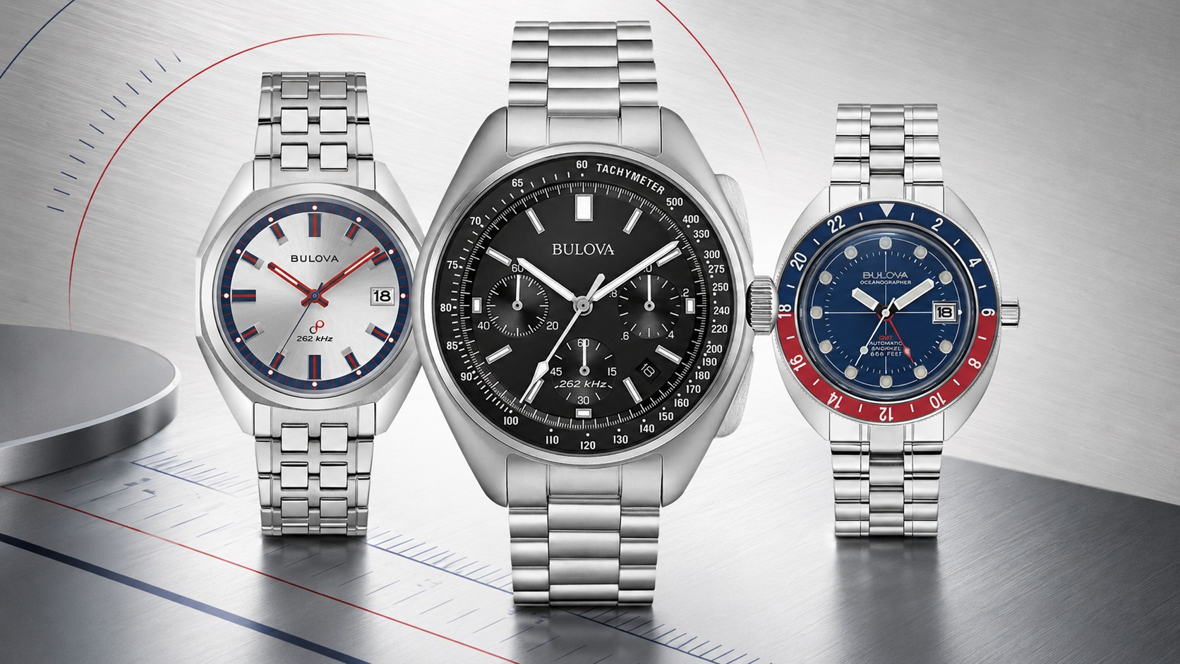 Bulova Saat - Dünyanın İlk TV Reklamı, Uzay Görevleri ve 262 kHz Teknolojisi