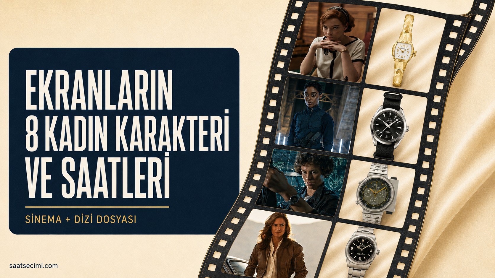 Sinema ve Dizilerin 8 Kadın Karakteri ve Saatleri