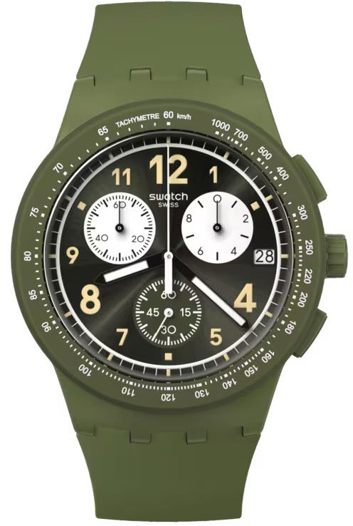 swatch Susg406 Nothing Basic About Green