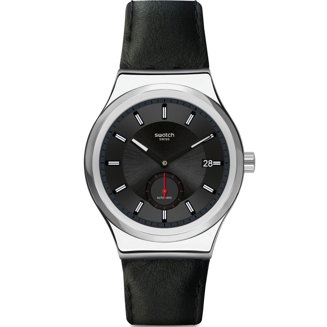swatch Sy23s400 Petite Seconde Black
