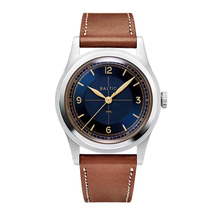 baltic HMS 003 Blue Gilt - Stitched Lion