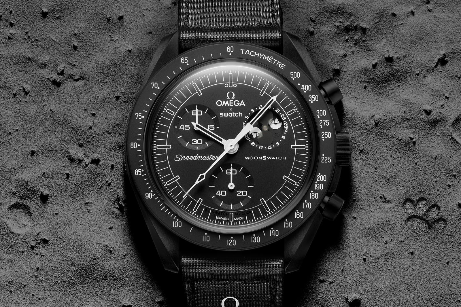 Swatch Omega x Swatch Snoopy MISSION TO THE MOONPHASE - NEW MOON