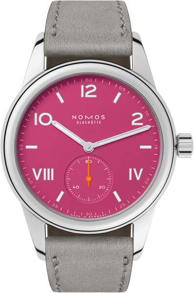 Nomos GLASHÜTTE CLUB CAMPUS DEEP PINK