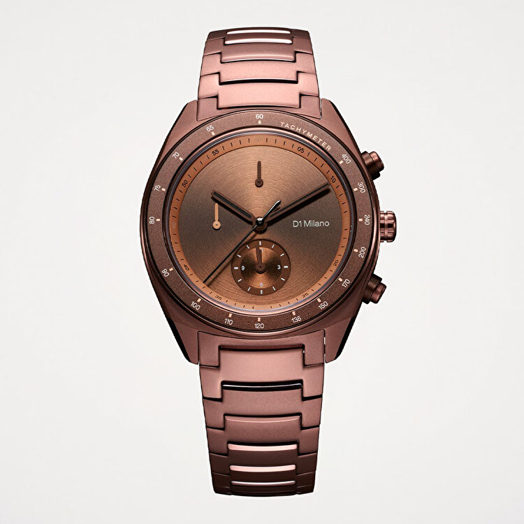 d1milano Essential Brown Chronograph 40mm CHBJ22