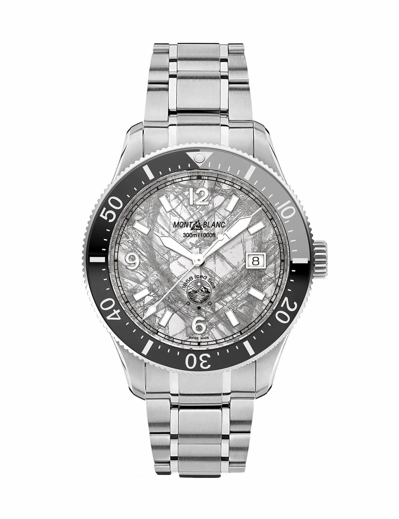 montblanc 1858 Iced Sea Automatic Date 130793