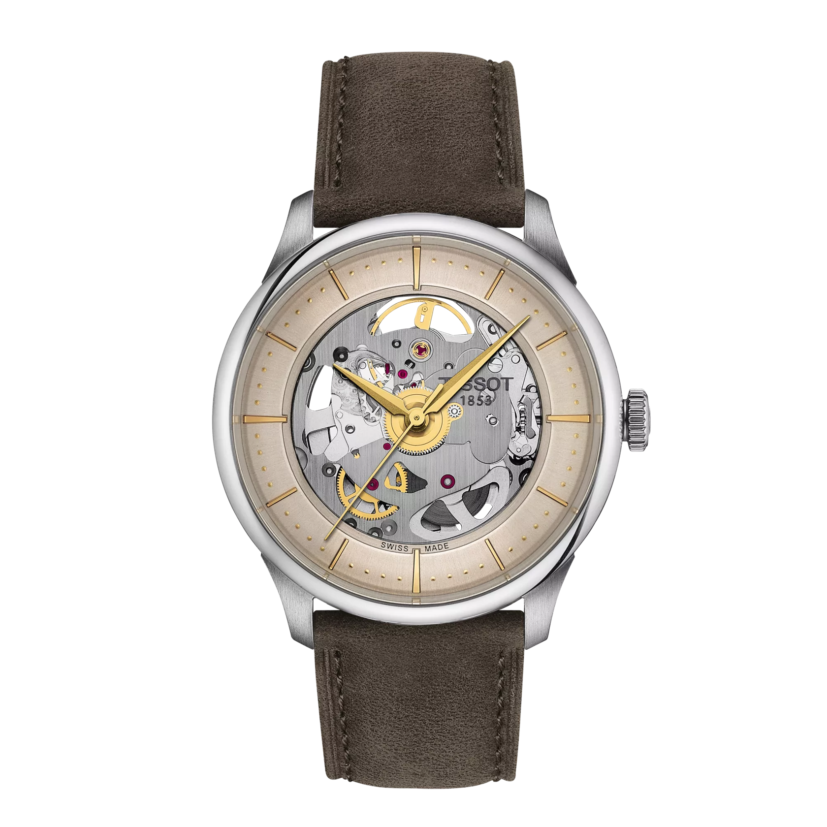 Tissot Chemin Des Tourelles Skeleton 39mm 39 mm