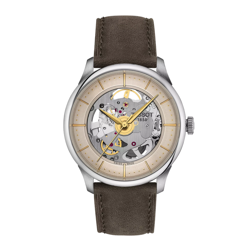 Tissot Chemin Des Tourelles Skeleton 39mm