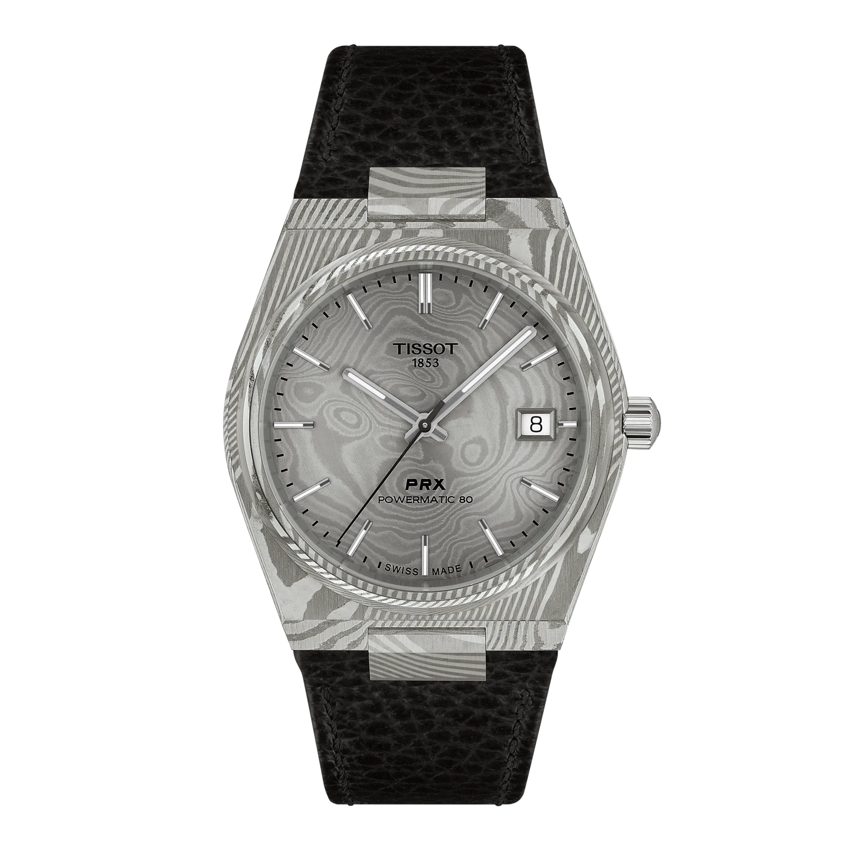 Tissot PRX Damascus Steel 38mm