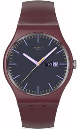 swatch Burgundy Berry 41 mm