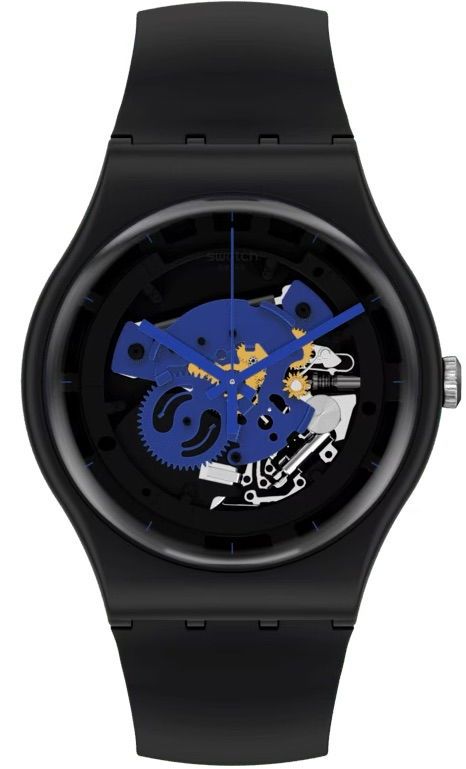 swatch Time To Blue Big 41 mm
