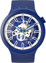 swatch Sb01n102 Iswatch Blue 47 mm
