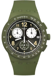 swatch Susg406 Nothing Basic About Green 42 mm