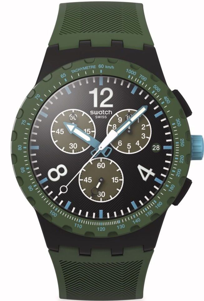 swatch Susb421 Olive Rush 42 mm