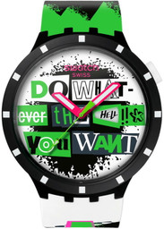 swatch Sb03b701 Lash Out 47 mm