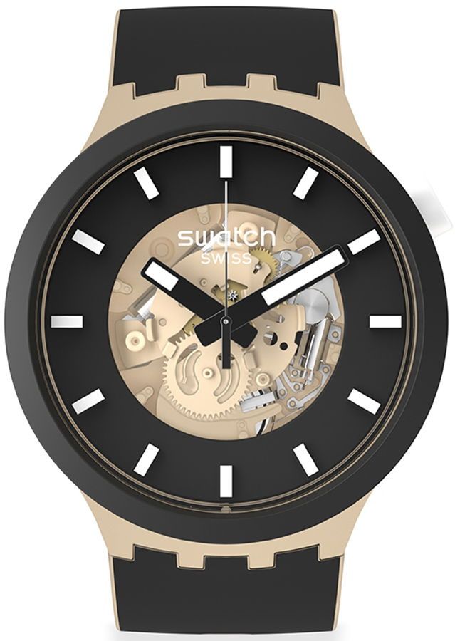 swatch Sb03c100 Time For Taupe 47 mm