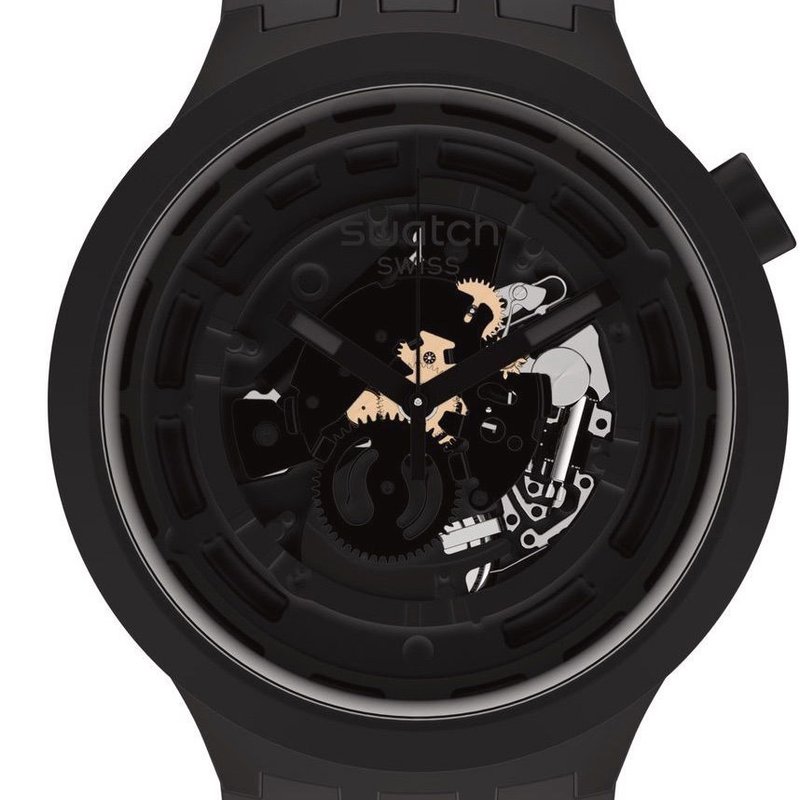 swatch Sb03b100 C-Black Big Bold Ceramic