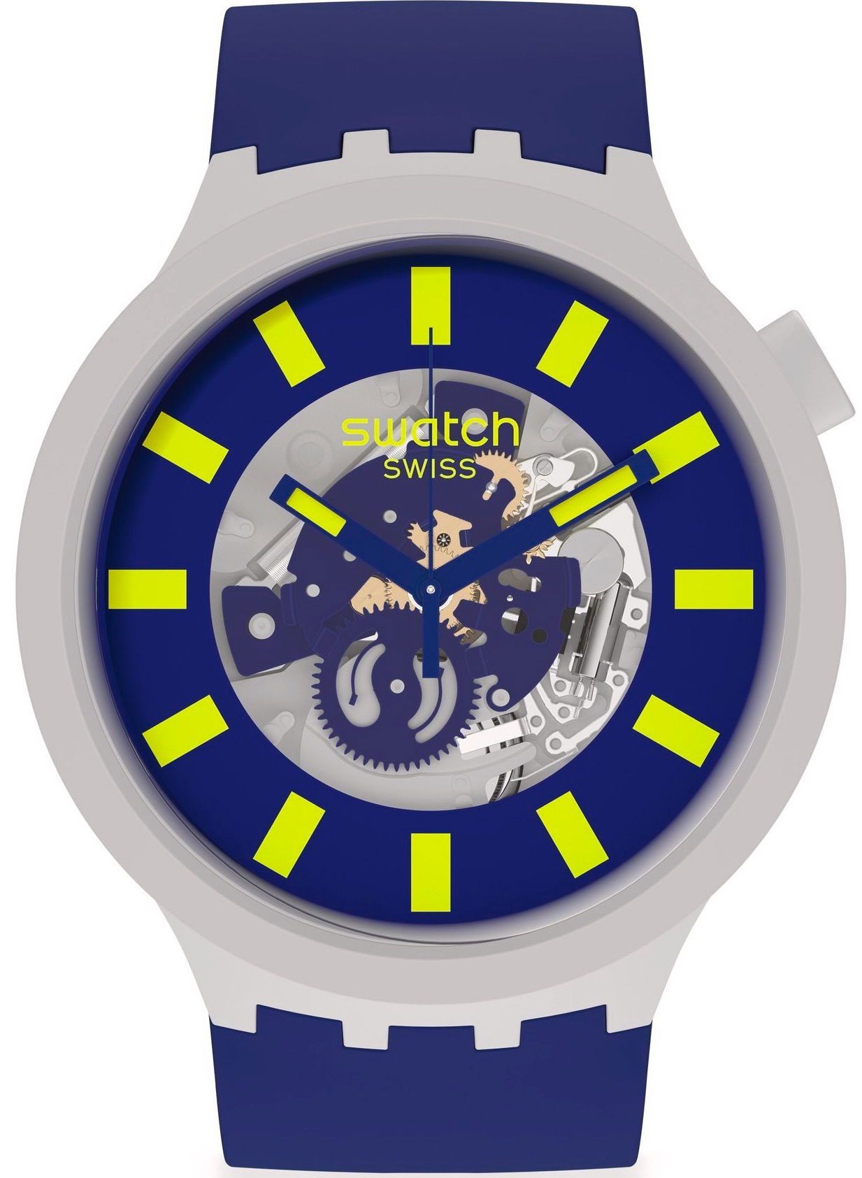 swatch Sb03m103 Limy Bioceramic 47 mm