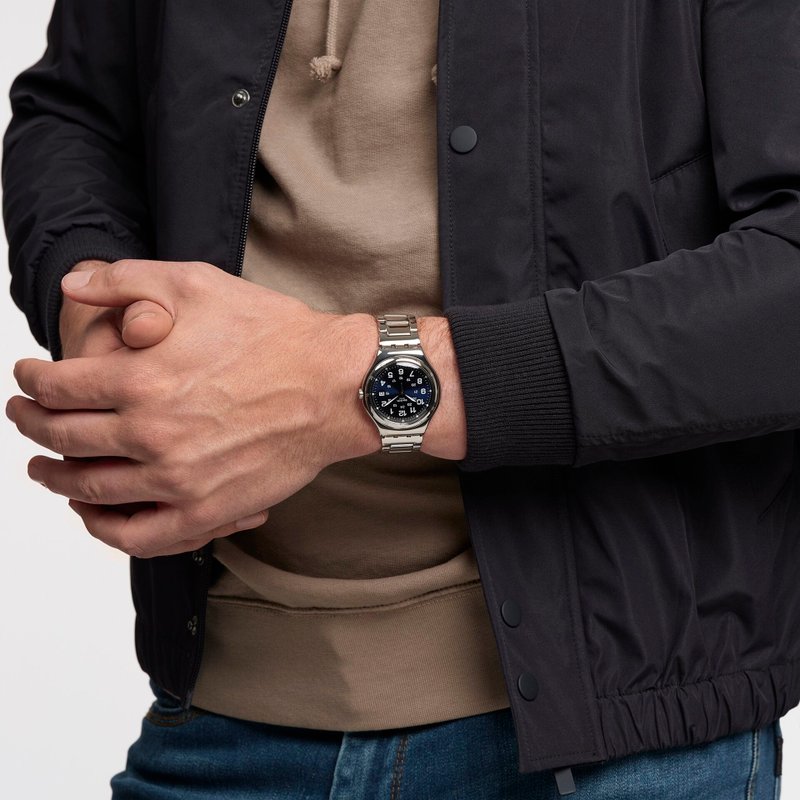 swatch Irony Blue Boat YWS420GC Quartz Saat