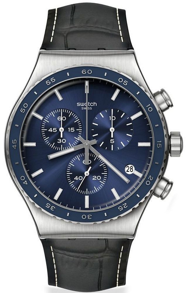 swatch Yvs496 Cobalt Lagoon 43 mm