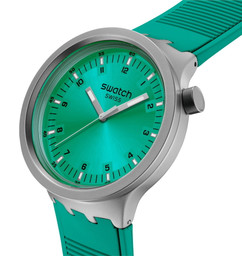 swatch Sb07s100 Aqua Shimmer 47 mm