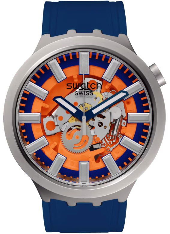 swatch Sb07s114 Orange In The Works