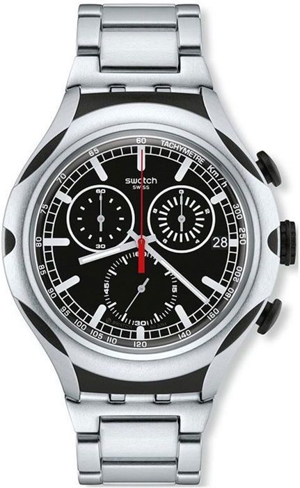 swatch Yys4000ag Black Enercy 45 mm