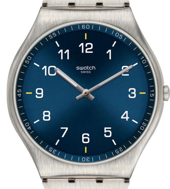 swatch Ss07s106g Skin Suit Blue